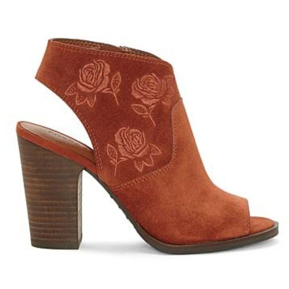 NEW W/O BOX LUCKY BRAND LISTANA 9.5 BOOTIES - Picture 1 of 8